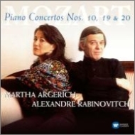 ⡼ĥȡ1756-1791/Piano Concerto 10 19 20 Argerich Rabinovitch(P) Padova Veneto O Faerber / Wurt