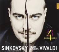 Four Seasons, Cantata, Opera Aria : Sinkovsky(Vn, CT)/ La Voce Strumentale