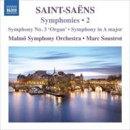 サン＝サーンス (1835-1921)/Sym 3 Symphony In A ： Soustrot / Malmo So +le Rouet D'omphale