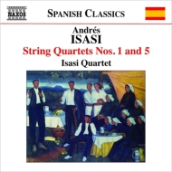 ɥ쥹1890-1940/String Quartet 1 5  Isasi Q +violin Sonata Bohigas(Vn) M. zabaleta(P)