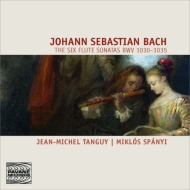 Хåϡ1685-1750/Flute Sonatas Tanguy(Fl) Spanyi(Cemb Fp)
