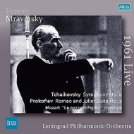 Tchaikovsky Symphony No.5, Prokofiev Romeo & Juliet Suite No.2, Mozart : Mravinsky / Leningrad Philharmonic (Bergen 1961)
