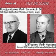 Violin Concerto: Campoli(Vn)Boult / Bbc So +douglas Coates: Concerto: C.sauer(Vn)C.groves /