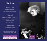 モーツァルト（1756-1791）/Piano Concerto 15 ： Elly Ney(P) Schrader / Berlin Deutschen Opernhauses O +schum