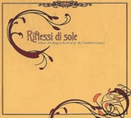 ˥Хڡ/Riflessi Di Sole-italian Art Song Break Of The 20th C ɴ(S) Gallagher(Ms) Formisano(T