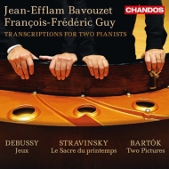 Duo-piano Classical/Transcriptions For 2 Pianists-stravinskyF Le Sacre Du Printemp Debussy BartokF