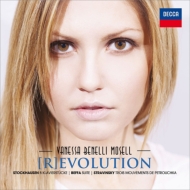 ピアノ作品集/Vanessa Benelli Mosell： (R)evolution-stravinsky Stockhausen Beffa