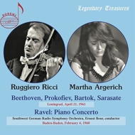 Duo-instruments Classical/Leningrad Recital 1961 Ricci(Vn) Argerich(P) +ravel Piano Concerto Bour