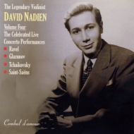 ʽ/David Nadien Concerto Performances-tchaikovsky Glazunov Ravel Saint-saens (+dvd)