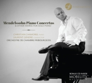 メンデルスゾーン（1809-1847）/Piano Concerto 1 2 ： Chamorel(P) Gendre / Fribourgeois Co +piano Works
