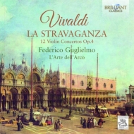 ǥ1678-1741/La Stravaganza Op 4  Guglielmo(Vn) / L'arte Dell'arco