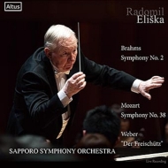 Brahms Symphony No.2, Mozart Symphony No.38, Weber : Eliska / Sapporo Symphony Orchestra