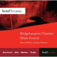 　オムニバス（室内楽）/Bridgehampton Chamber Music Festival Live 2012： Joseph Lin(Vn) Beaty(Cl) M. martin(Fl)