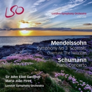 Sym, 3, : Gardiner / Lso +hebrides, Schumann: Piano Concerto: Pires(P)(+blu-ray Audio)