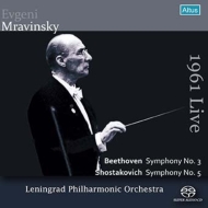 Beethoven Symphony No.3, Shostakovich Symphony No.5 : Mravinsky / Leningrad Philharmonic (Bergen 1961)(Single Layer)