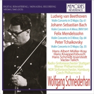 ʽ/Schneiderhan Violin Concerto-beethoven J. s.bach Mendelssohn Tchaikovsky