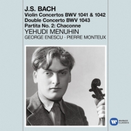 Хåϡ1685-1750/Violin Concertos Menuhin(Vn) Monteux / Paris So Enescu(Vn)