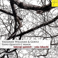 ヴォーン・ウィリアムズ（1872-1958）/Piano Quintet： 菊池洋子(P) Faberge Quintet +hermann Goetz