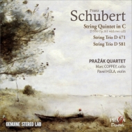 塼٥ȡ1797-1828/String Quintet String Trio 1 2  Prazak Q Coppey(Vc) Hula(Va)
