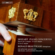 ⡼ĥȡ1756-1791/Piano Concerto 8 11 13  Brautigam(Fp) Willens / Kolner Akademie (Hyb)
