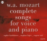 ⡼ĥȡ1756-1791/Comp. lieder With Piano Karthauser(S) Loges(Br) E. asti(P)