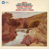 Violin Concerto No.2, Scottish Fantasy : Perlman(Vn)Lopez-Cobos / New Philharmonia