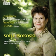 Soprano Collection/Sings Chausson Berlioz Duparc Isokoski(S) Storgards / Helsinki Po