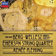 ٥륯1885-1935/Lyric Suite Emerson Sq Fleming(S) +wellesz Browning Sonnets Zeisl