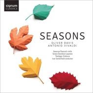 ヴィヴァルディ（1678-1741）/Four Seasonsk. peacock(Vn) Setterfield / Trafalgar Sinfonia +oliver Davis： Anno： G