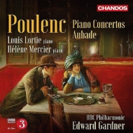 Piano Concertos, Aubade : Lortie, H.Mercier(P)Gardner / BBC Philharmonic