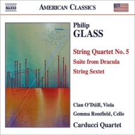 饹եåס1937-/String Quartet 5 Sextet Dracula Suite Carducci Sq O'duill(Va) Rosefield(Vc)