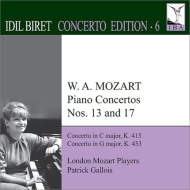 ⡼ĥȡ1756-1791/Piano Concerto 13 17  Biret(P) Gallois / London Mozart Players