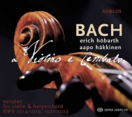 Хåϡ1685-1750/Violin Sonata 1-6 Bwv 1021 1022 1023  Hobarth(Vn) Hakkinen(Cemb) (Hyb)
