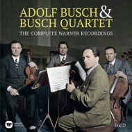 Adolf Busch & Busch Quartet : The Complete Warner Recordings (16CD)