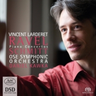 ラヴェル（1875-1937）/Piano Concertos： Larderet(P) Kawka / Ose So +florent Schmitt (Hyb)