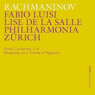 ラフマニノフ、セルゲイ（1873-1943）/Comp. piano Concerto Paganini Rhapsody： Lise De La Salle(P) Luisi / Philharmo