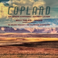 Billy the Kid, Rodeo, El Salon Mexico, etc : Litton / Colorado Symphony Orchestra (Hybrid)