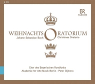 Weihnachts-Oratorium : Dijkstra / Akademie fur Alte Musik Berlin, Bavarian Radio Choir, Harnisch, M.Schmitt, Immler, etc (2CD)