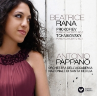 チャイコフスキー（1840-1893）/Piano Concerto 1 ： Beatrice Rana(P) Pappano / St Cecilia Academic O +prokofiev