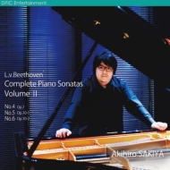 ベートーヴェン（1770-1827）/Piano Sonata 4 5 6 ： 崎谷明弘