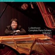 ベートーヴェン（1770-1827）/Piano Sonata 1 2 3 ： 崎谷明弘
