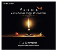 パーセル（1659-1695）/Devotional Songs ＆ Anthems： Perrot / F. bolton / La Reveuse +g. finger