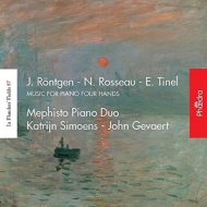 Duo-piano Classical/Mephisto Piano Duo Music For Piano 4 Hands-rontgen Rosseau Tinel