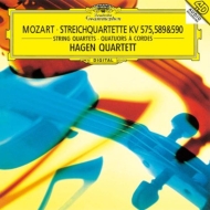 モーツァルト（1756-1791）/String Quartet 21 22 23 ： Hagen Q (Ltd)