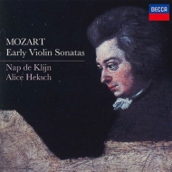 ⡼ĥȡ1756-1791/Violin Sonata 1-4 24  De Klijn(Vn) Heksch(P) (Ltd)