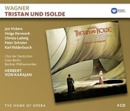 Tristan und Isolde : Karajan / Berlin Philharmonic, Vickers, Dernesch, C.Ludwig, Berry, Ridderbusch, etc (1971-72 Stereo)(4CD)