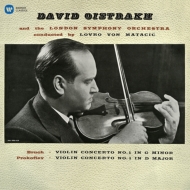 プロコフィエフ（1891-1953）/Violin Concerto 1 2 ： Oistrakh(Vn) Matacic / Lso Galliera / Po +sonata 2 (Hy