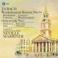 Хåϡ1685-1750/Brandenburg Concerto 5 6 Orch. suite 1  Marriner / Asmf(1985 1984)