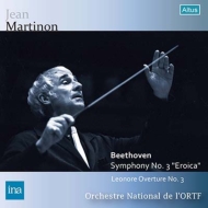Symphony No.3, Leonore Overture No.3 : Martinon / French National Radio Orchestra (1970, 1969 Stereo)
