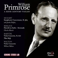 Viola Classical/Primrose： A 20th Century Violist-mozart： Sinfonia Concertante K 364 Bartok Walton